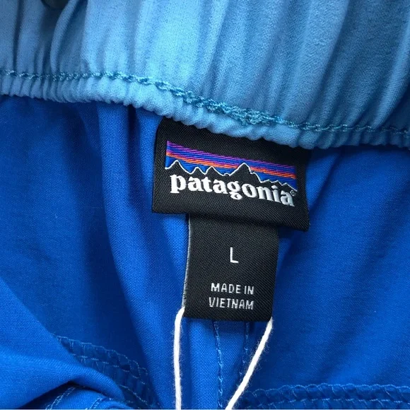 Patagonia Blue and Aqua Athletic Shorts - Picture 5 of 12